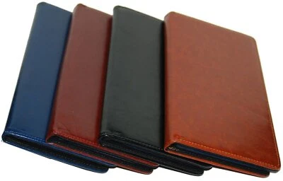 人造皮革 75 张卡商务身份证信用卡持有人书柜守护者收纳盒 — 第 1/3 张图片