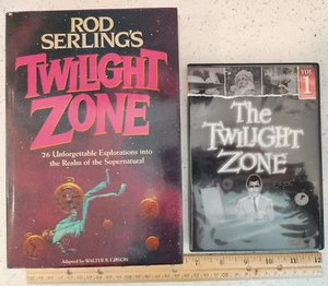 Duo Book & DVD: Rod Serling's Twighlight Zone - Picture 1 of 4