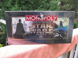 Monopoly Star Wars Classic Trilogy Edition 1997 New & Factory Sealed! - Picture 1 of 6