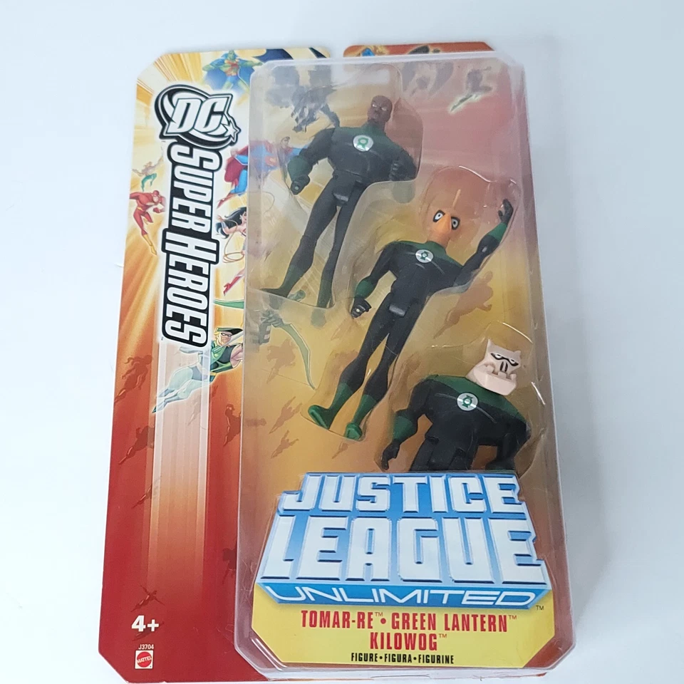 DC Superheroes 2x Justice League Unlimited Sets Lex Luthor Green Lanterns