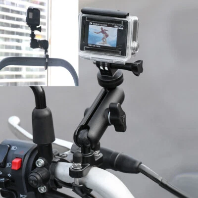 Telecamera Universale Per Moto Gopro Con Supporto Per Manubrio Della ☆ - Immagine 1 di 4