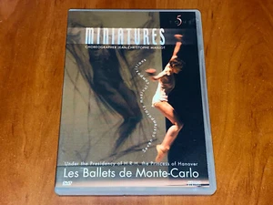 LES BALLETS DE MONTE CARLO MINIATURES DVD JEAN CHRISTOPHE MAILOTT New - Picture 1 of 2