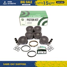 Pistons w/ Rings fit 05-12 Nissan Xterra Frontier Suzuki 4.0 Dohc Vq40De