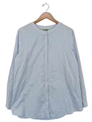 STREET ONE Langarmhemd Damen Hemd Gr. DE 46 blau Casual-Look - Bild 1 von 4