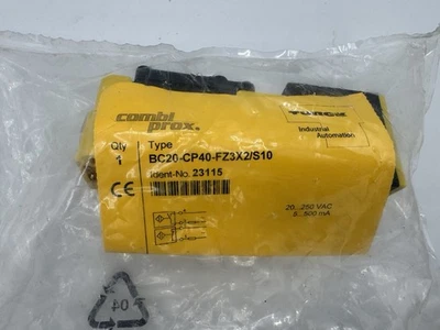 TURCK Combi Prox BC20-CP40-FZ3X2/S10 Proximity Sensor 20-250VAC 5-500mA 2-20mm - Image 1 of 4