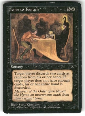 Hymn to Tourach (Kirschner)  MTG Magic TCG Card C HP - Image 1 of 2