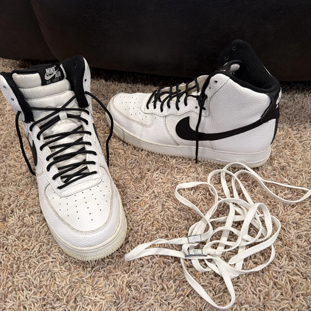 Nike Air Force 1 High White ナイキ エアフォース1 NIKE ナイキ エア フォース1 GS AIR FORCE 1 HIGH (GS) white/white