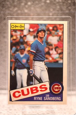 O-Pee-Chee Ryne Sandberg 1985 #296 Salón de la fama Foto 1 de 2