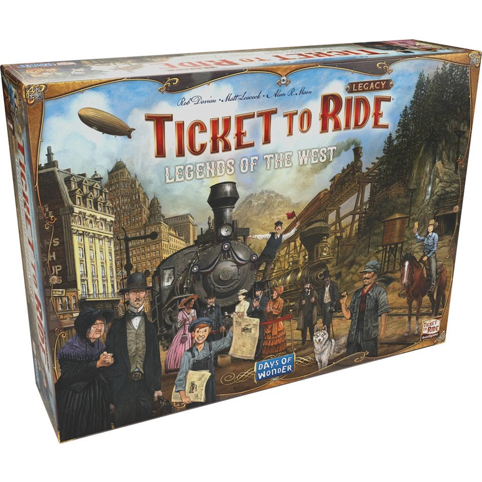 Ticket to Ride Legacy: Legends of the West Foto 1 de 1