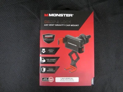 Montaje universal para coche Monster Drop & Lock ventilación de aire gravedad Foto 1 de 3