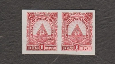 HONDURAS - DOS PARES COMO NUEVOS SIN GOMA IMPERFECTA - Foto 1 de 2