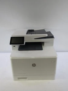 Hp Color Laserjet Enterprise M480f Multifunction Duplex Printer, Print, Scan - Picture 1 of 5
