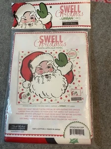 Swell Christmas Applique Panel Moda Urban Chiks 57.25"x51” - Picture 1 of 4
