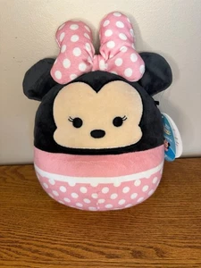 Brandneu Squishmallows Disney Minnie Mouse 8 Zoll Plüschtier Kelly Spielzeug - Bild 1 von 3