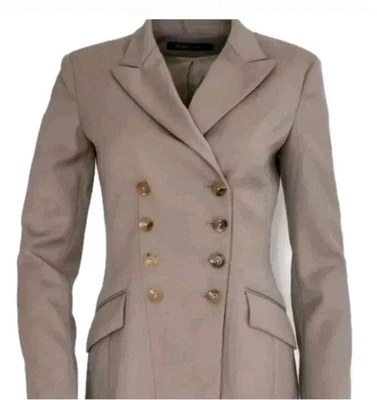 Blazer Ralph Lauren Etiqueta Púrpura Para Mujer Doble Pecho Talla XS 2 NUEVO $2.500 Foto 1 de 3