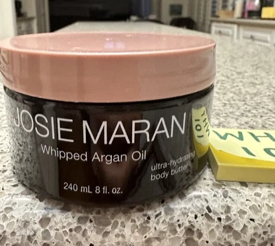 ACEITE DE ARGÁN BATIDO JOSIE MARAN Manteca corporal AL HORNO LIMÓN BLISS 8 oz/240 ml Talla completa Foto 1 de 4