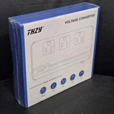 THZY 220W Step Down to 110V Voltage Converter International Travel with 4-USB - Image 1 of 4
