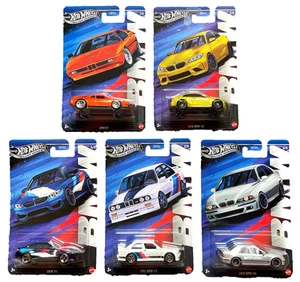 Hot Wheels BMW M 2025 Set M1 M2 M3 M4 M5 E30 E39 F87 F82 E26 1:64 coche modelo 1-5 - Imagen 1 de 2