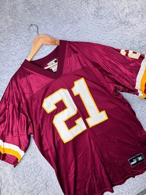 Футболка Puma SANDERS 21 винтажная M темно-бордовая сетка ретро Y2K 90-е - Изображение 1 из 4