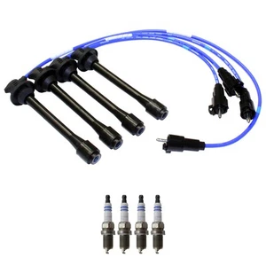 NGK Wire Set & Bosch 4 Platinum Spark Plugs Kit for 4Runner 2.7L L4 3RZ-FE 2000 - Picture 1 of 1