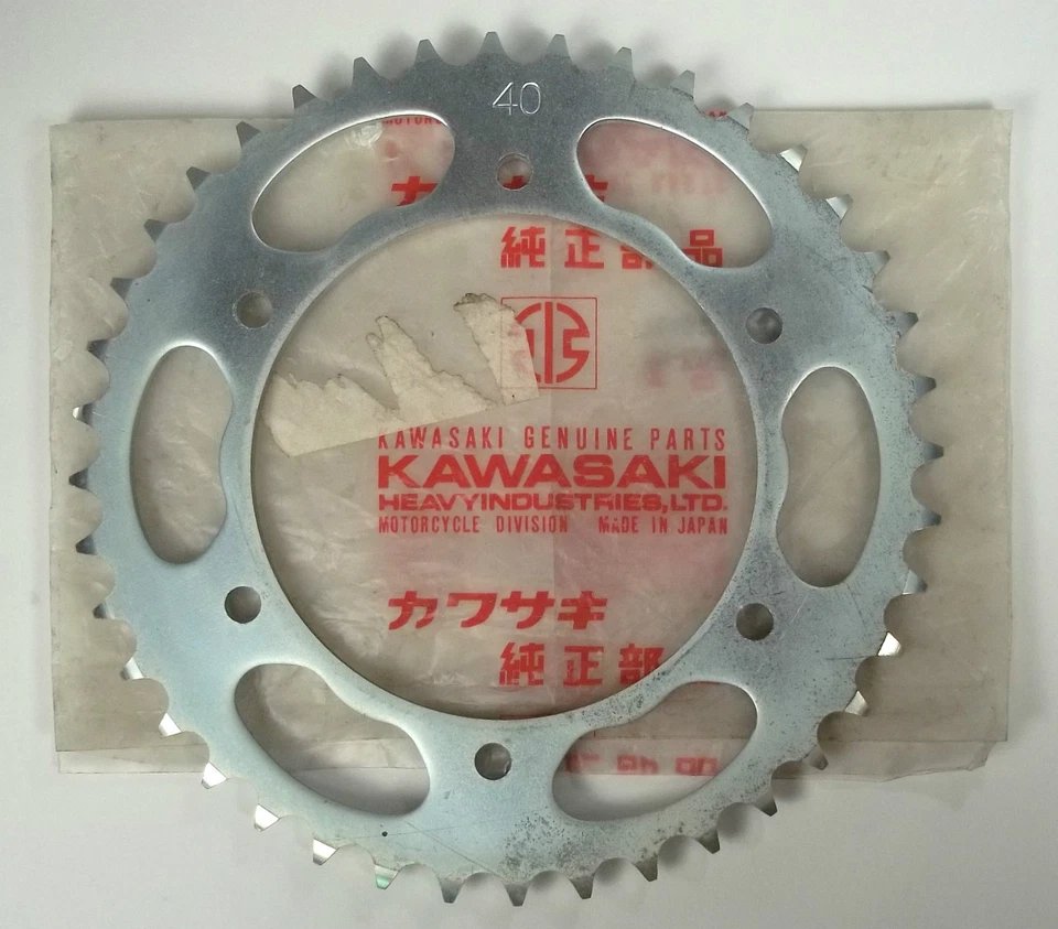 Nuevo piñón trasero 40T Kawasaki KLR250 250 KLR NOS Foto 1 de 1