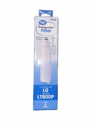 Filtro de agua de repuesto de gran valor LG modelos LT800P 6 meses 300 galones (d2) Foto 1 de 3