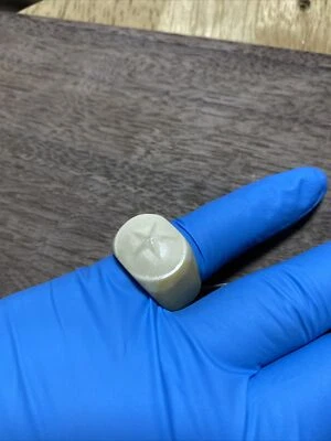 Anillo de cuerno de ciervo tallado en estrella Foto 1 de 3