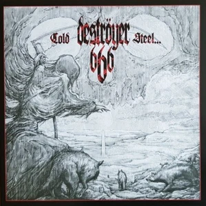 Destroyer 666 - Cold Steel For An Iron Age LP - Red Colored Vinyl Album Record - Picture 1 of 1