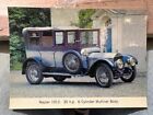 Caister Castle Motor Museum Vintage Car Postcard Napier 1913