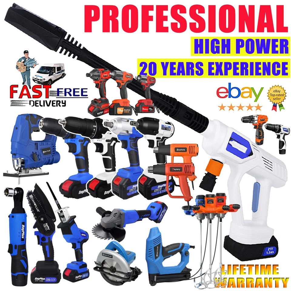 AUTOFATHER DayPlus Akku-Autowaschanlage Elektrischer Wasserspritzpistole Hochdruckreiniger