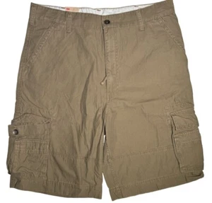 Levi's Herren Baumwolle Cargo Shorts ~ Relaxed Fit ~ Größe 36 oder 38 ~ bräunlich Neu mit Etikett $ 39,99 - Bild 1 von 4