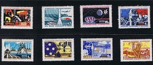INDUSTRIE, CHIMIE,..= série complète de 8 m Russie 1965 Sc 3078-85 ; Mi 3094-01 MNH - Photo 1/1