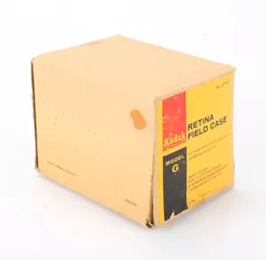 CAJA VACÍA KODAK SOLO PARA ESTUCHE DE CAMPO RETINA REFLEX MODELO G/cks/197365 - Imagen 1 de 3