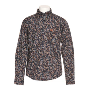 Cinch® Youth Boy's Navy Paisley Printed Button Down Shirt MTW7060297 - Picture 1 of 21
