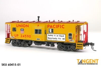 Tangent ~ HO Scale ~Union Pacific ~ICC Rock Island Bay Window Caboose ~ 60415-01 - Image 1 of 4