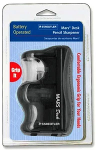 Battery Operated Pencil Sharpener - Black Ergonomic Grip (Safety Feature) Sealed - Picture 1 of 2