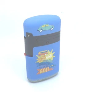 VW Volkswagen Feuerzeug Prof... Jet Lighter Gas Double Blue Flame Blaue Blau - Bild 1 von 4