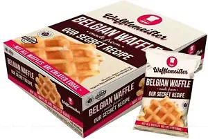 Wafflemeister Belgian Waffles 28 x 90g - Picture 1 of 3