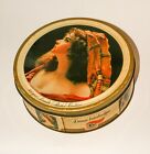 Empty Collectable Tin - Lady with Scarf- Danish Butter Cookies