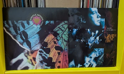Simple Minds - Real Life/See The Lights - Virgin  7" 45s x2 90s Pop/Rock - Image 1 of 4