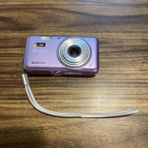 Kodak EasyShare V803 fotocamera digitale viola 8 megapixel 4x zoom digitale NON TESTATO così com'è - Foto 1 di 6