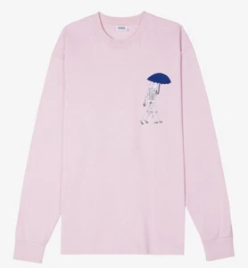 Sneakersnstuff SNS Print Long Sleeve Tee Size XL Extra Large SNS-1117-3400 Pink - Picture 1 of 9