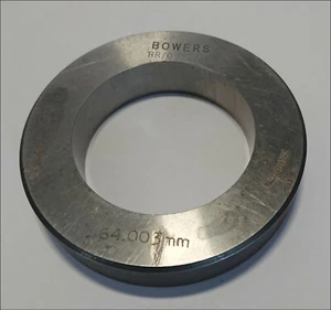 64mm Messuhr Einstellringe Kalibrierung für Messuhren, Bohrungsmikrometer Ex RR - Bild 1 von 3