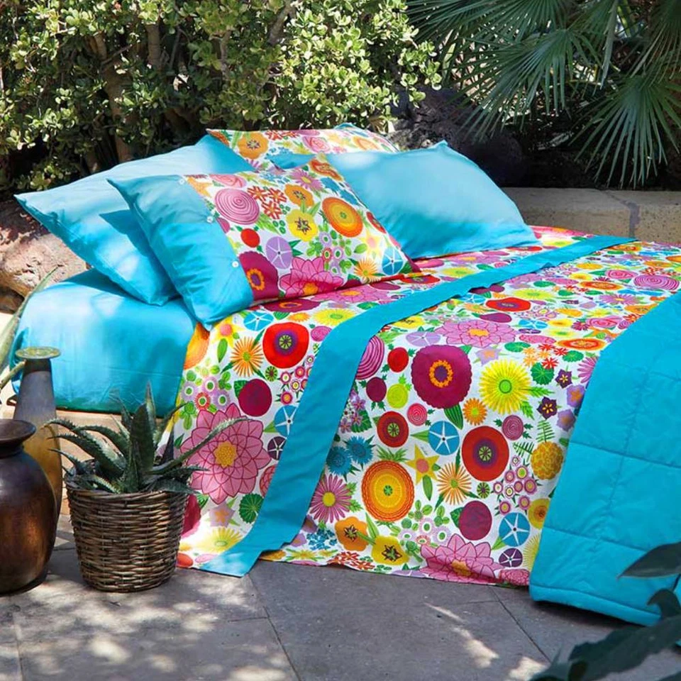 Lenzuola-copriletto KEN SCOTT Galla Placidia multicolore - Immagine 1 di 1