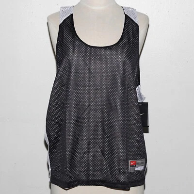 Nike Womens Size 2/3XL Lacrosse Activewear Top Black and White Reversible - Image 1 of 4
