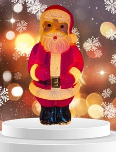 Vintage 12” Santa Blow Mold 924, General Foam Plastics 12" With 65" On-Off Cord - Picture 1 of 20