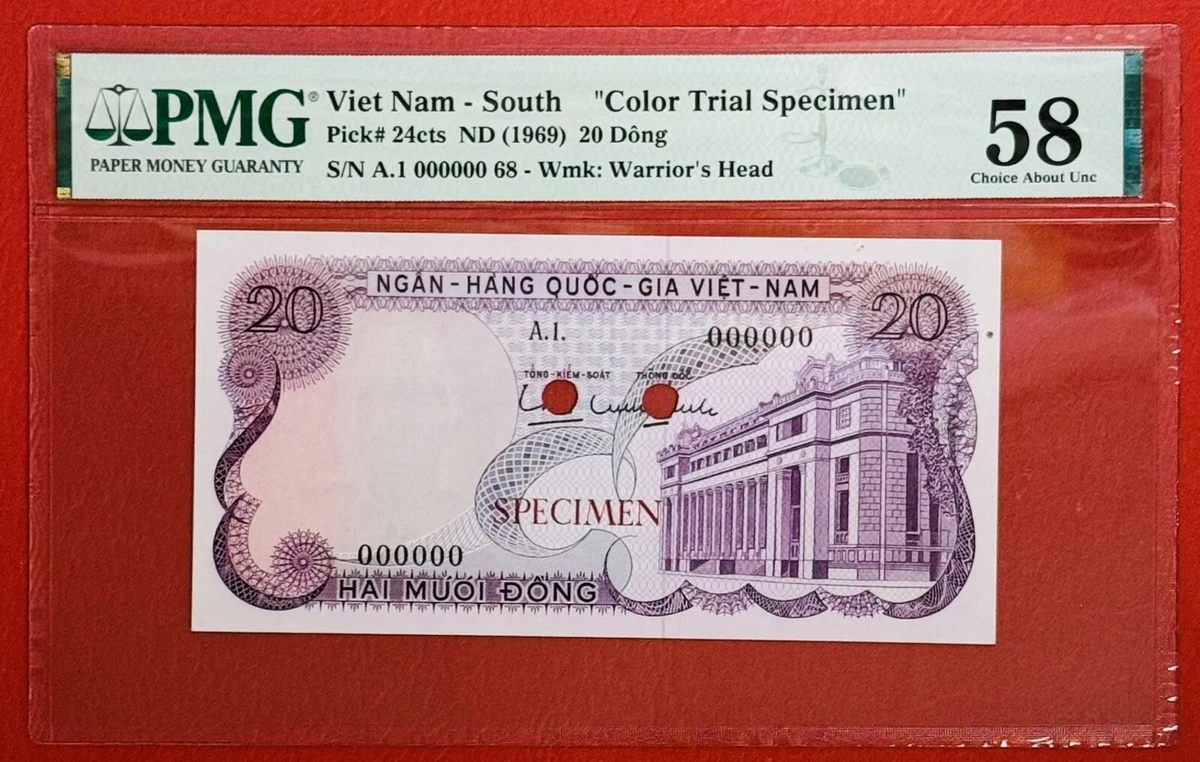Vietnamese Paper Money Specimens for sale | eBay