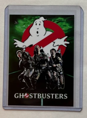 Ghostbusters Limited Edition Artist Signed Movie Poster Trading Card 10/10 - Image 1 of 2