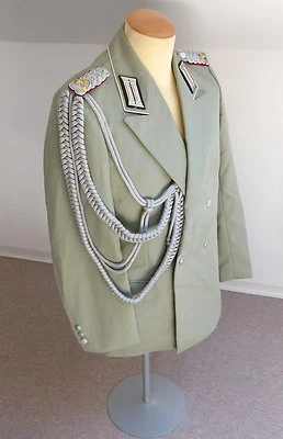 #e2149 Uniform Gala Jacke eines Oberst der NVA Staatssicherheit m. Achselschnur - Bild 1 von 4