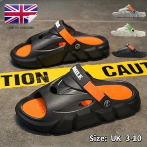 Men/Women Eva Casual Open Toe Sandals Summer Non-Slip Beach Slippers Swim Shoes - Picture 1 of 23